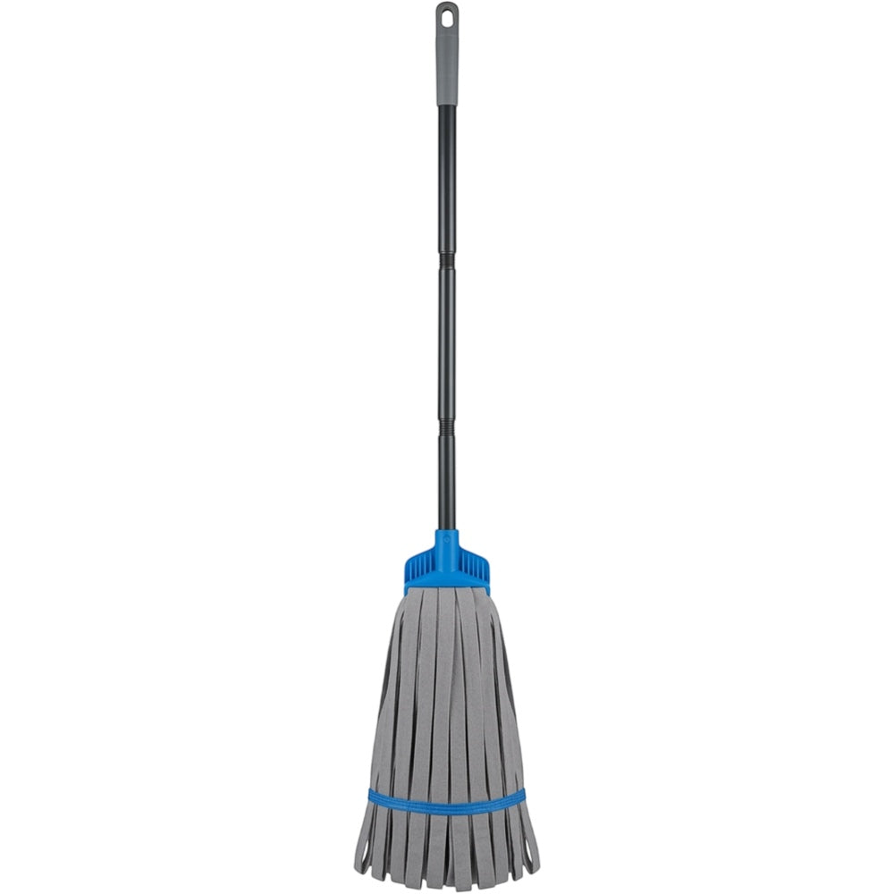 Gavno Self-Wringing Cotton Strip Mop with Ratchet Collar Gray - Product view